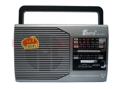 Радиоприемник Fepe FP-1371 (3.5mm) 220V/2*R20