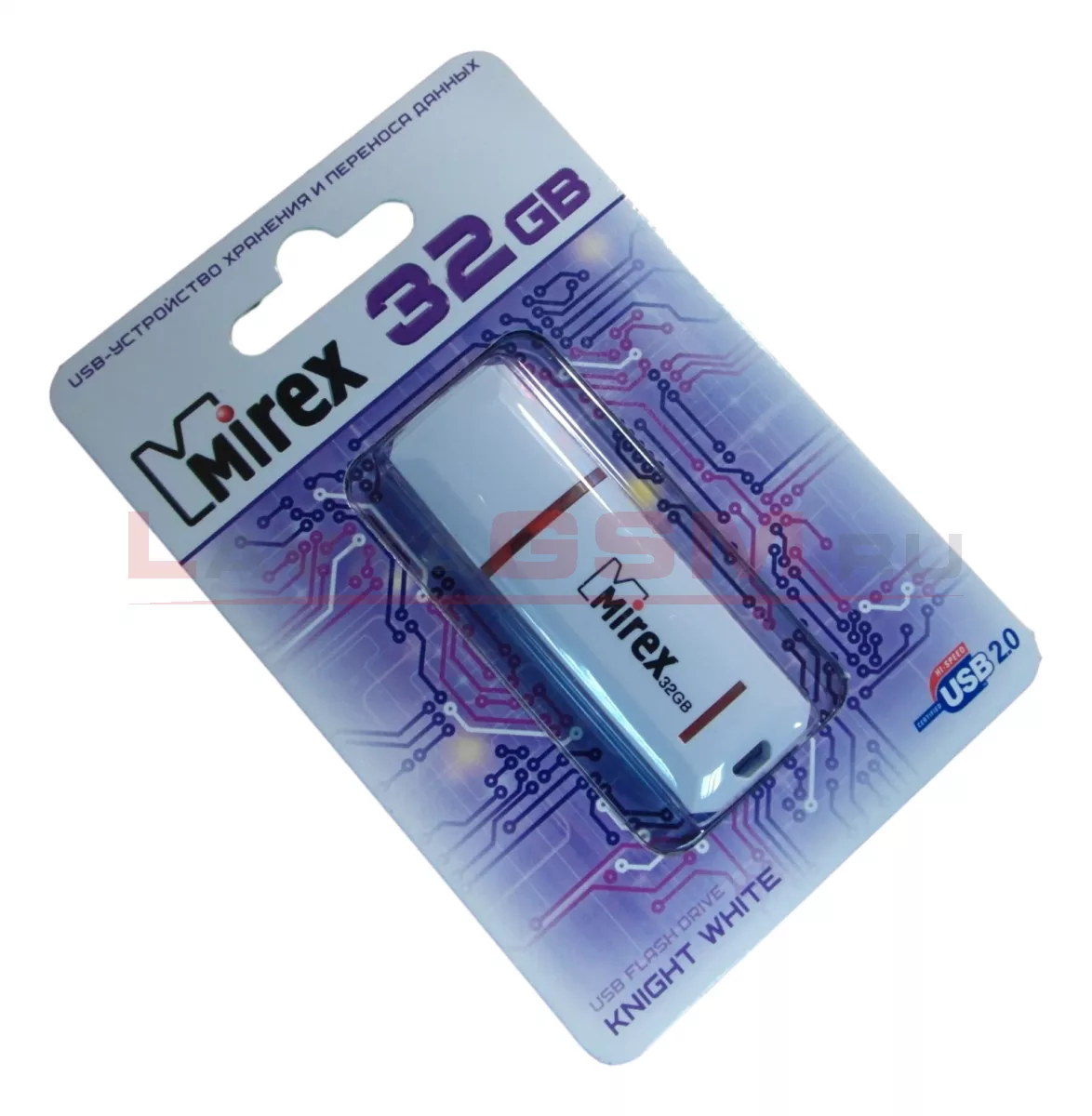 32GB USB Mirex Knight White