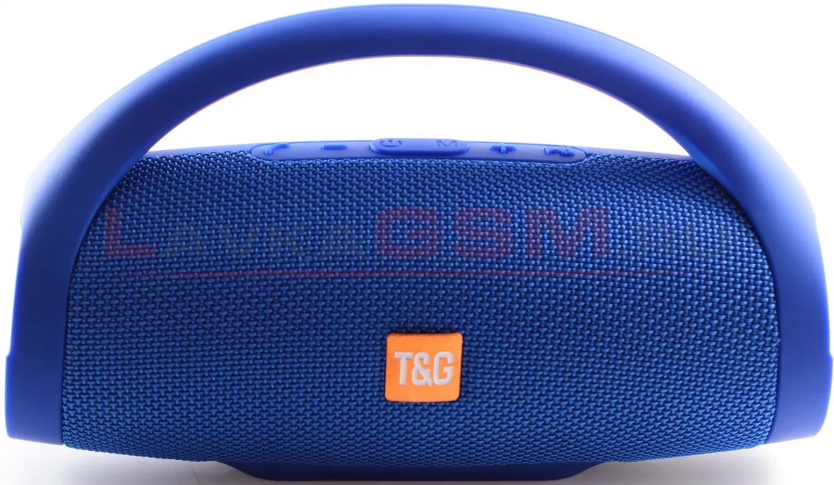 Bluetooth портативная акустика BOOMBOX Синяя (micro SD, USB, FM)