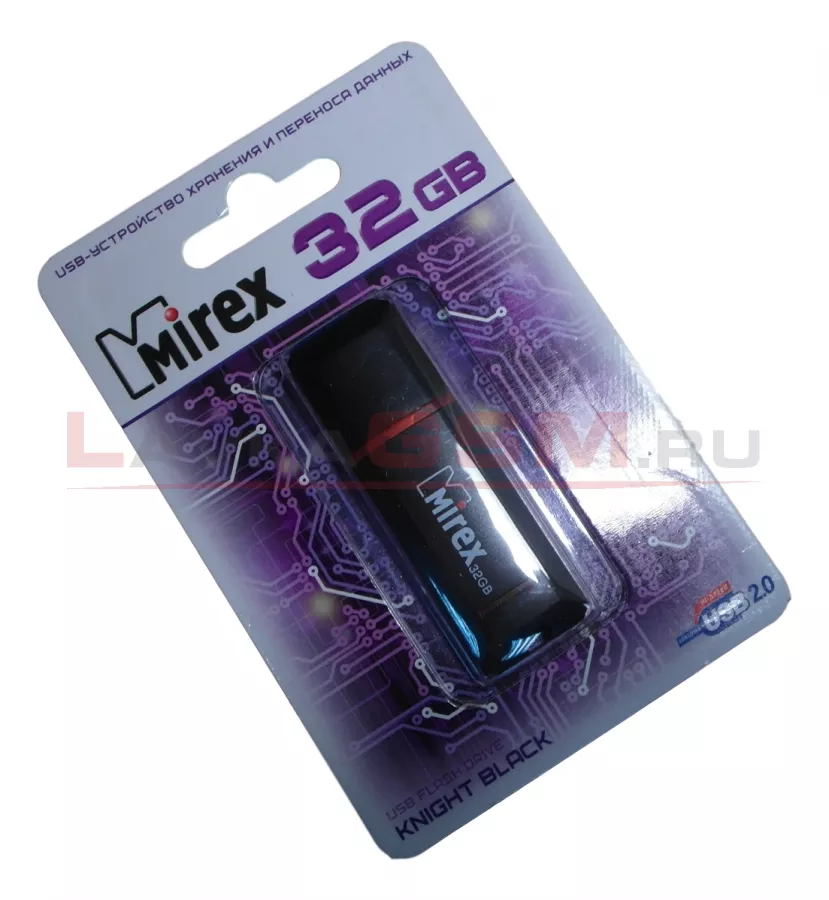 32GB USB Mirex Knight Black